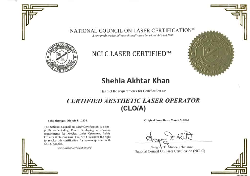 image of certificate